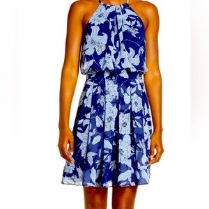 Eliza J Floral Print Dress Sz 4